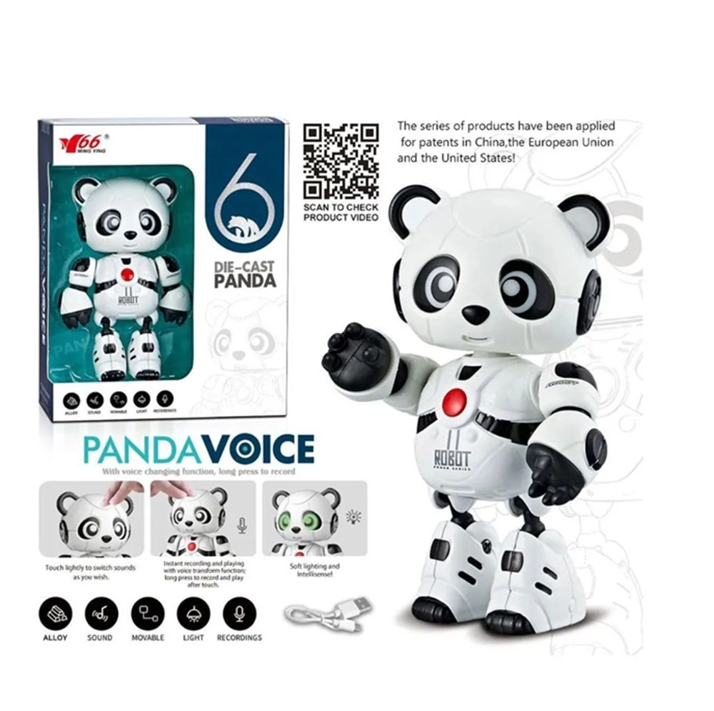 Alloy Panda Musical Toy - 3 years+