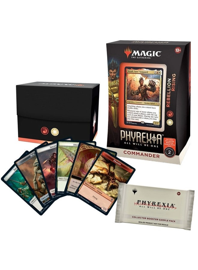 Phyrexia: All Will Be One Commander Deck - Corrupting Influence - 100-card + Collector Booster Sample Pack - 2-card