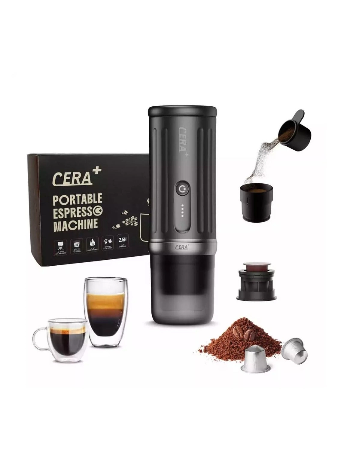 Portable Mini - 2-in-1 Rechargeable