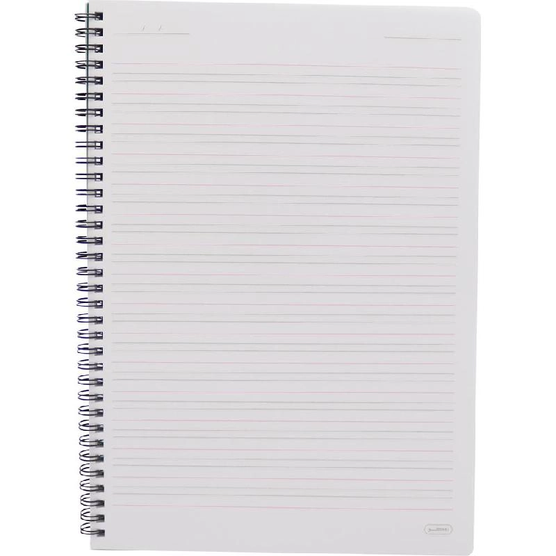 Notebook 19 X 26 cm Spiral - Grid 100 Sheets