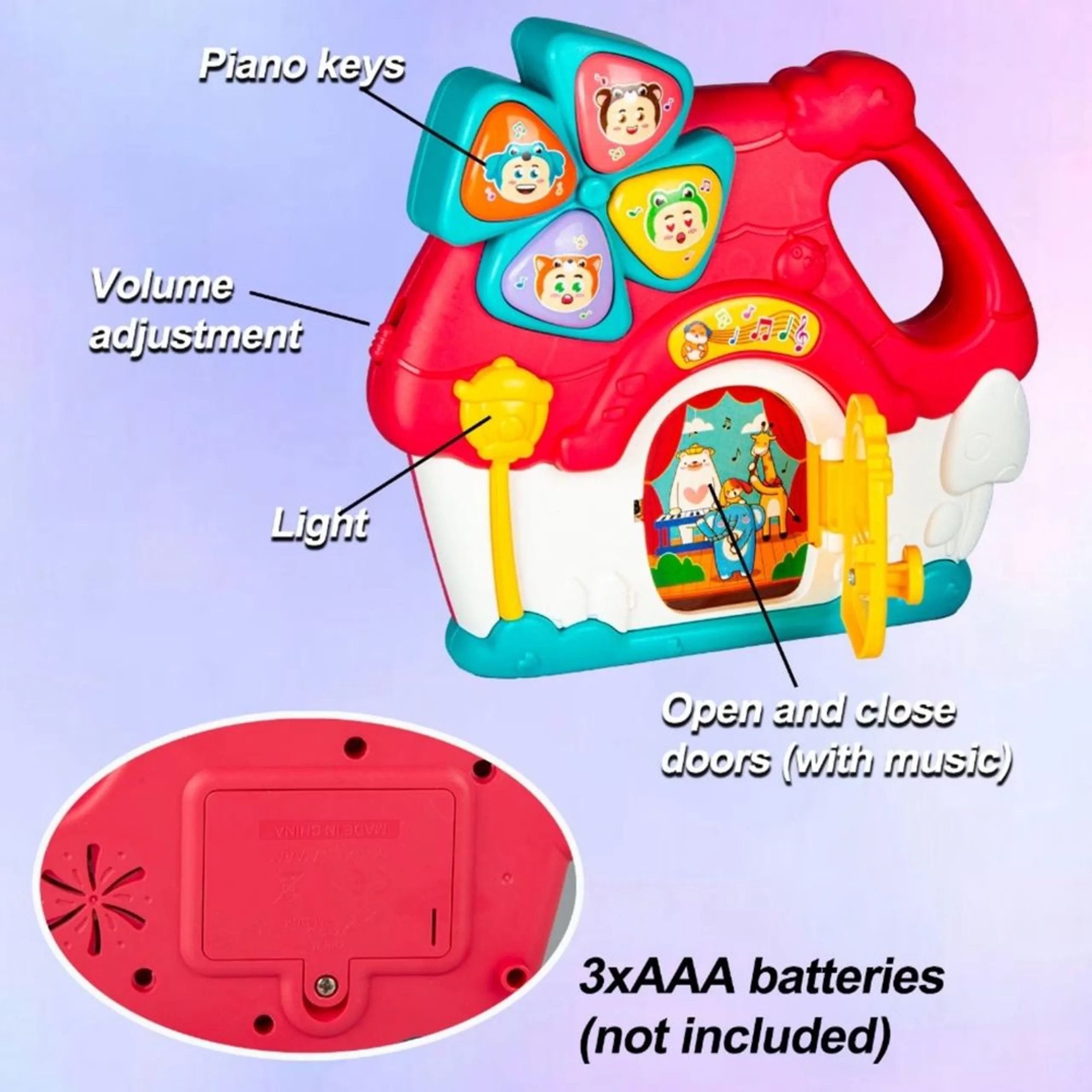 Baby Rattle - Suitable for 12 months & above