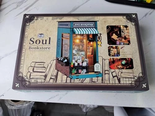 Soul Bookstore Book Nook - Wooden Assembly Required