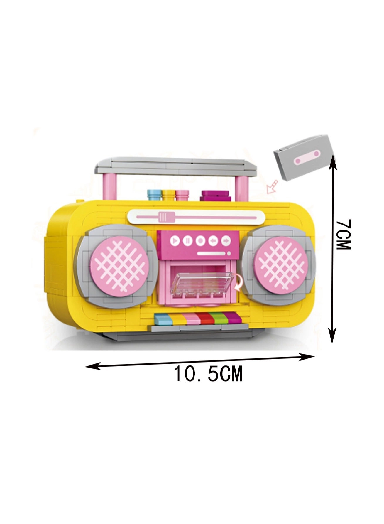 Radio Model - Pink 419pcs