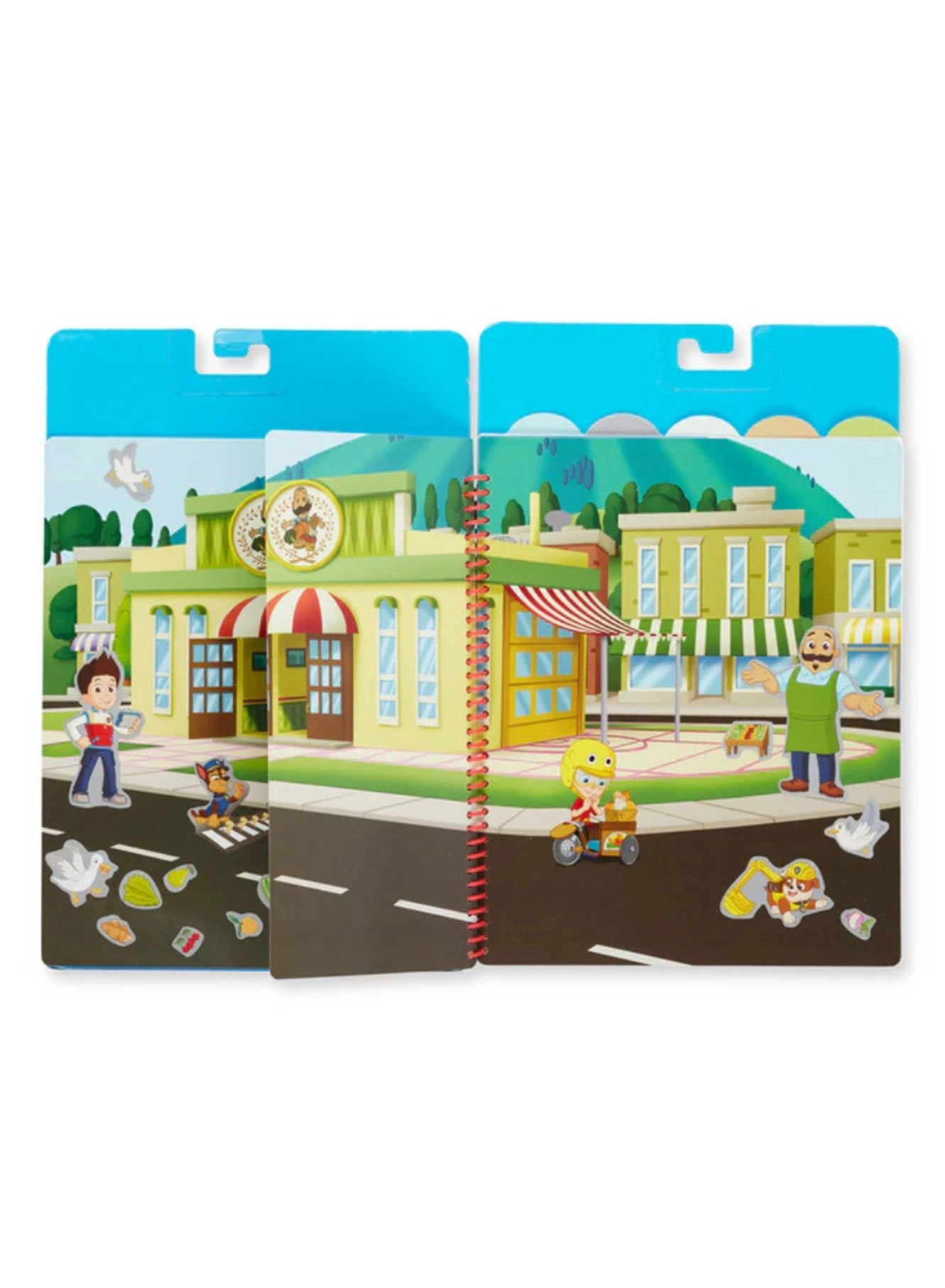 PAW Patrol Restickable Stickers Flip-Flap Pad - 5 pages 130 piece(s)