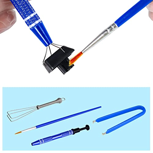 Mechanical Keyboard Switch Puller Set - Keycap Puller Switch Clamp Lube Pen