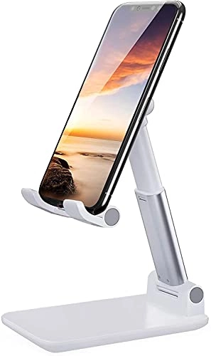 Akzun Trading Mobile Phone Stand and Tablet Stand - Fodable Hands-Free
