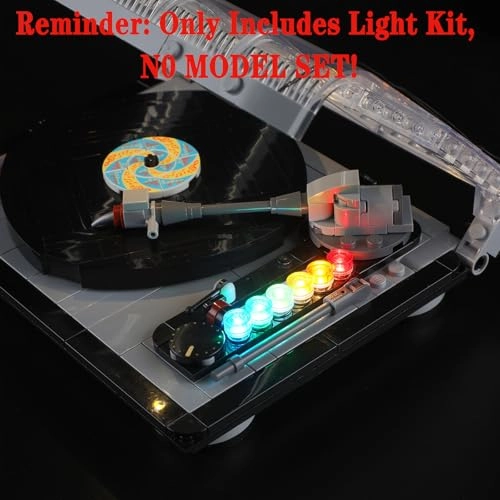 LED Lighting Kit for LEGO 40699 The Vintage Turntable