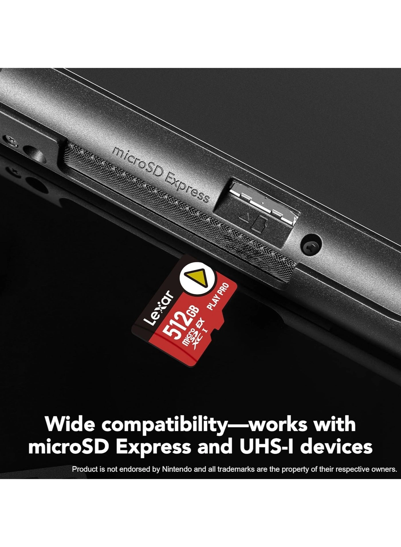 Play Pro MicroSDXC Express Card - 512GB