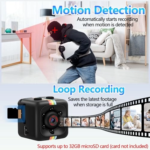 Mini Bodycam - 1080P 32GB