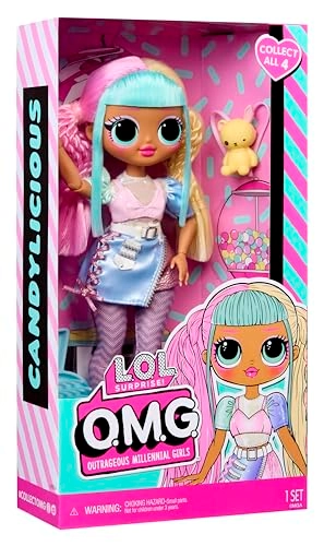 Candylicious Entry Doll - Pastel candy-inspired Includes accessories Ages 2+
