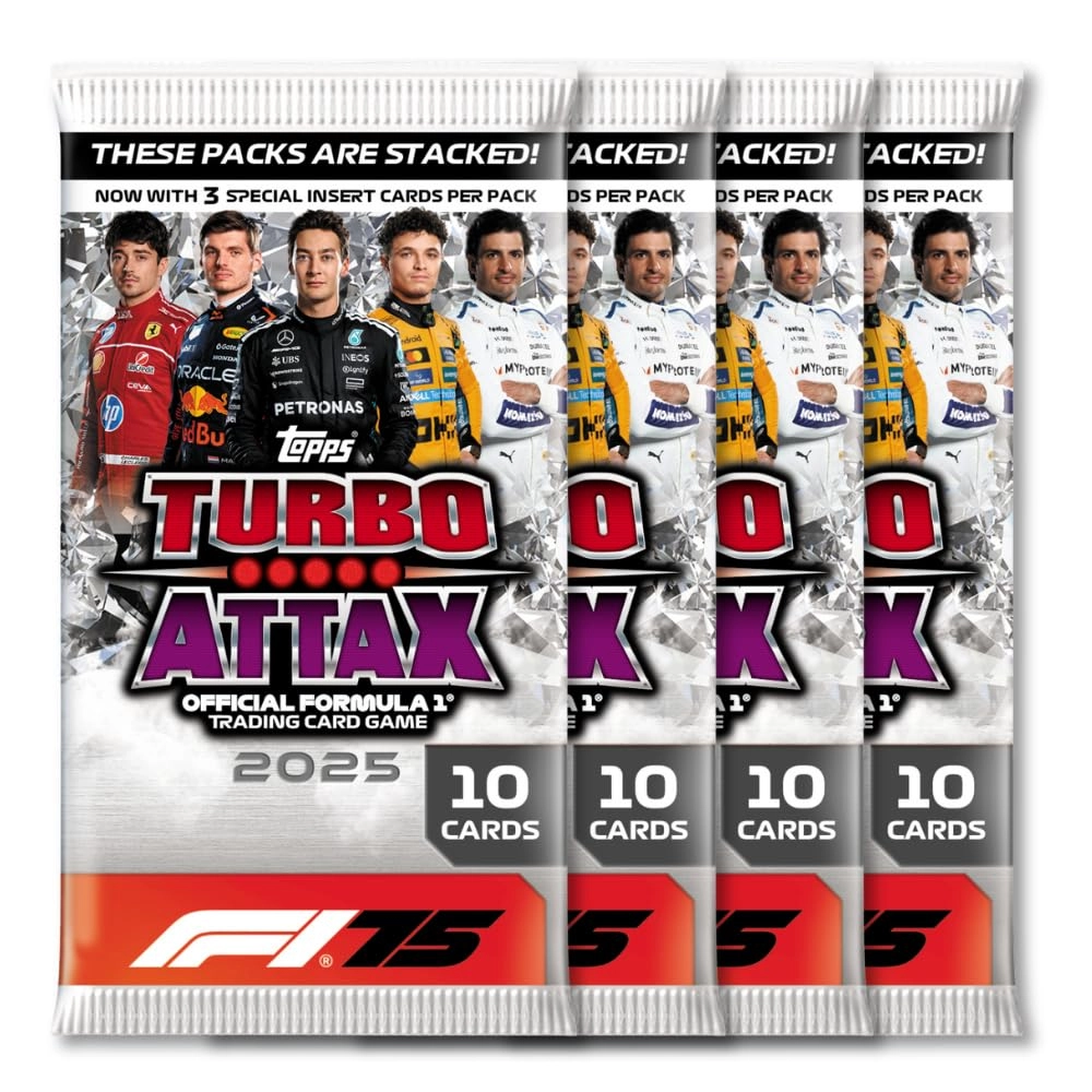 Topps Turbo Attax - 4pcs