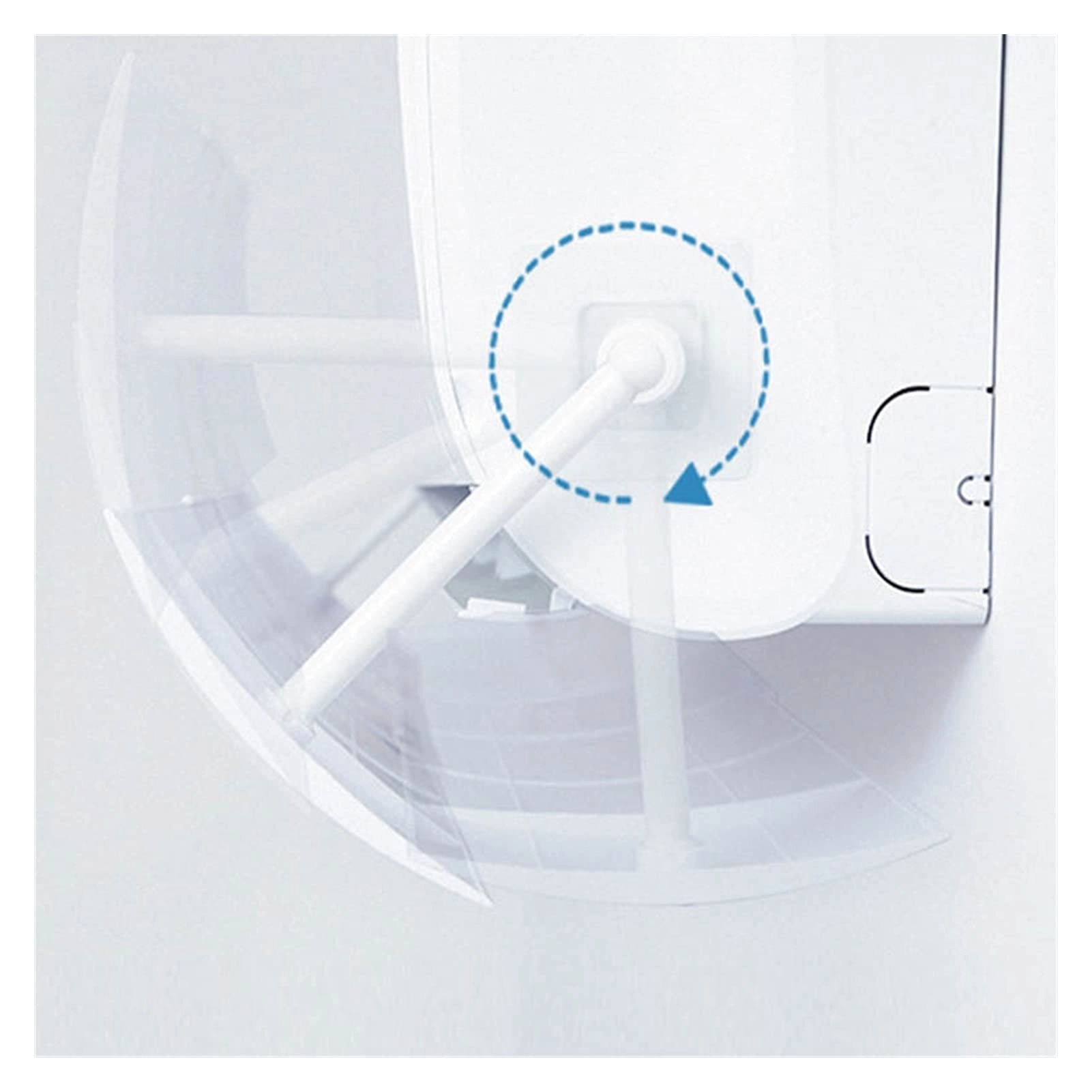 Retractable Air Conditioner Shield - 58*19cm PP+PS+PVC