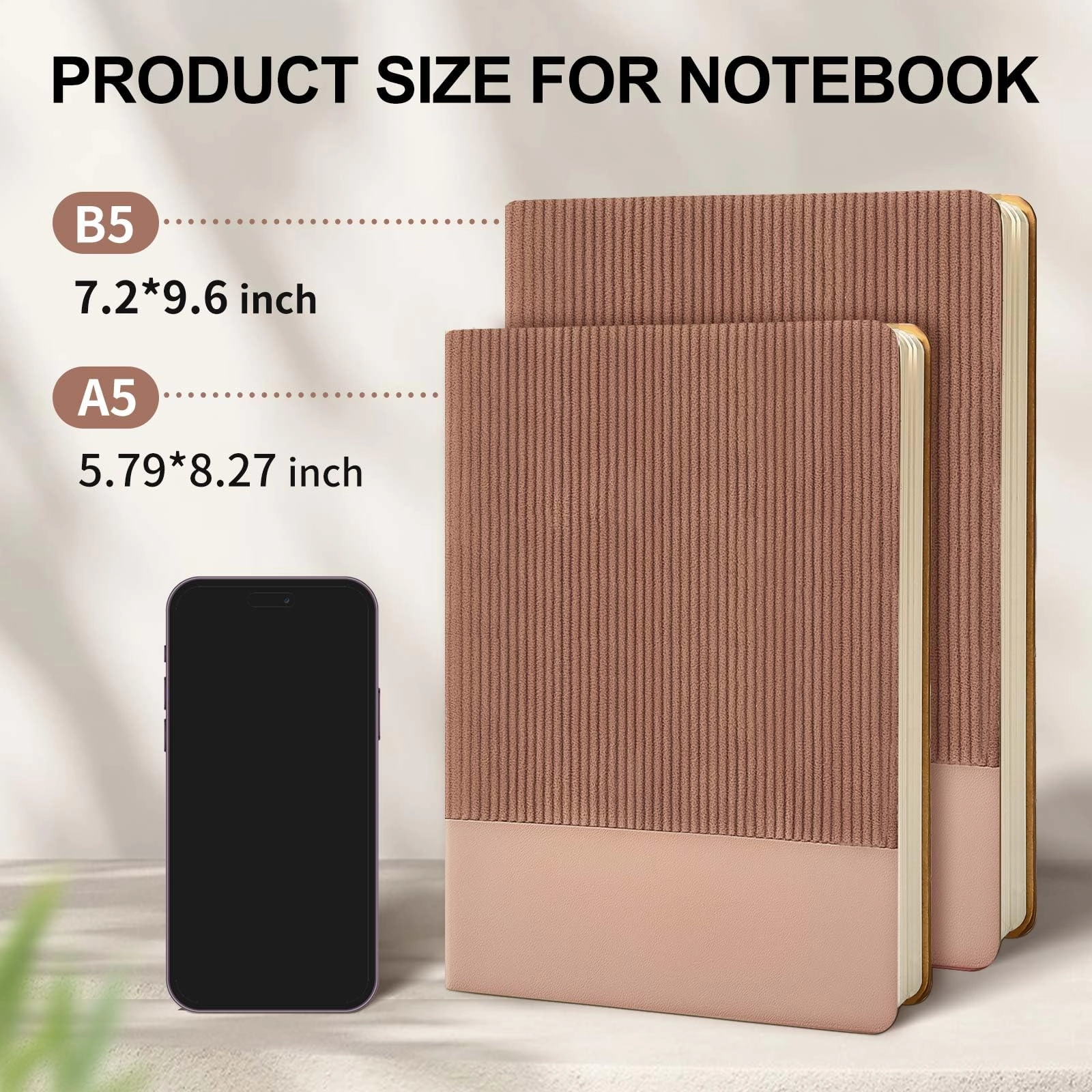 Lined Journal Notebook A5 - Lined 216 Pages