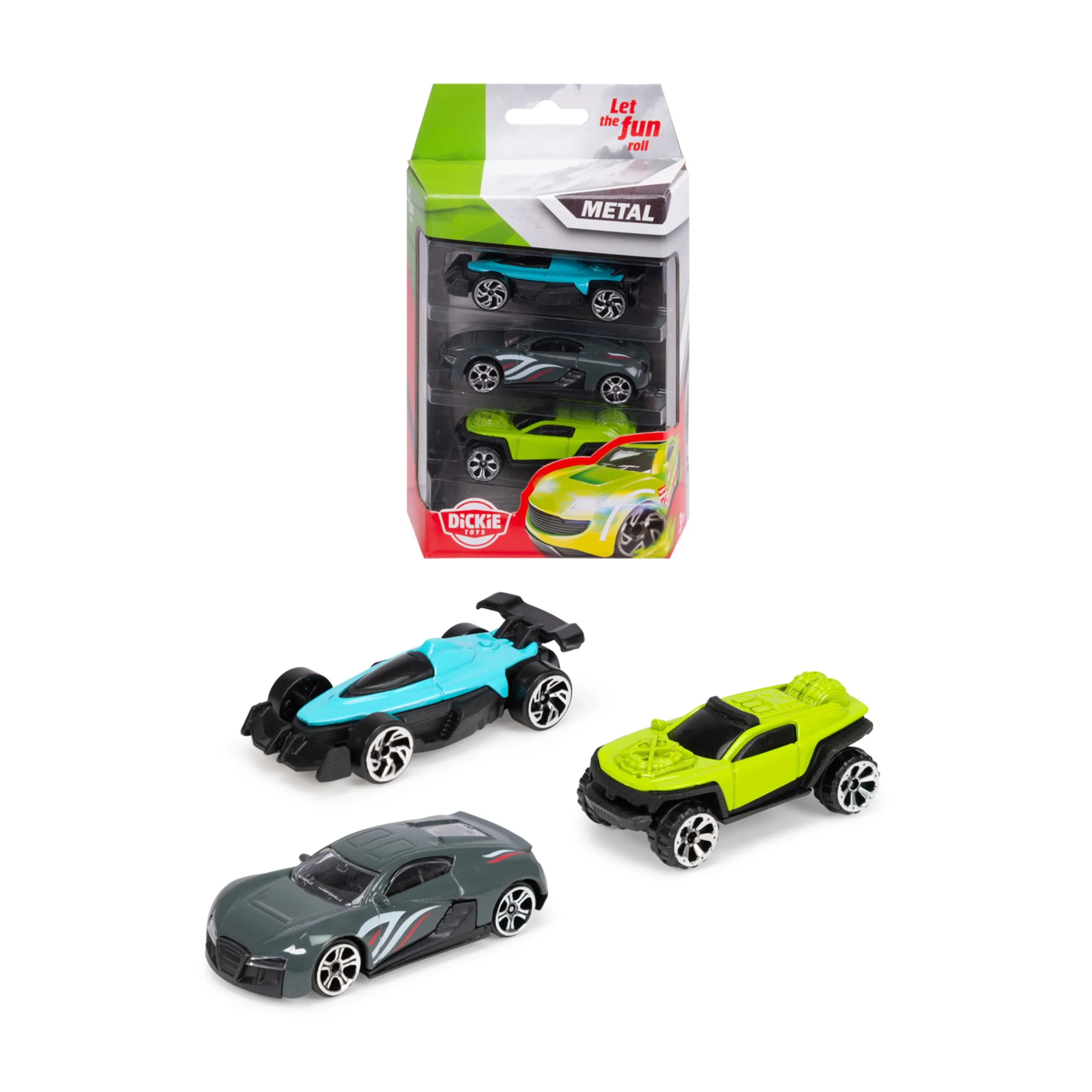 Dickie Die Cast vehicles - 3 pcs