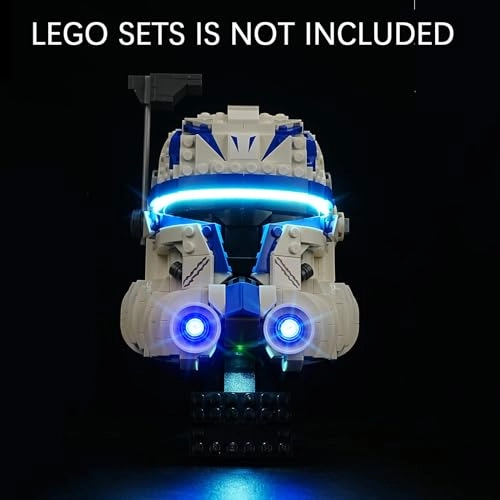 Led Light Kit - for Lego 75349 Helmet Compatible with Lego 76240