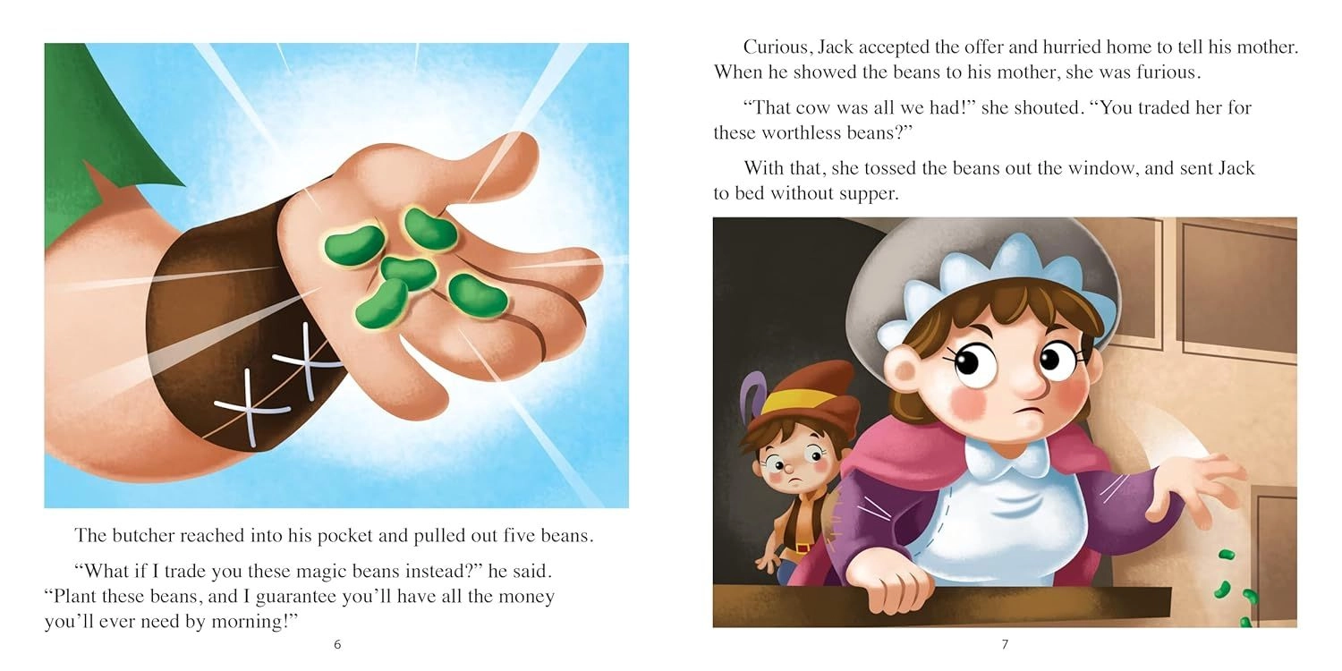 Jack & The Beanstalk Padded Board Book - 3 years+