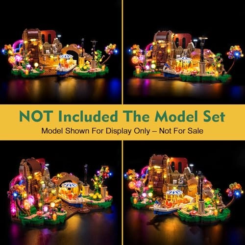 Light kit Compatible with Lego 21360 Willy Wonka & The Chocolate Factory