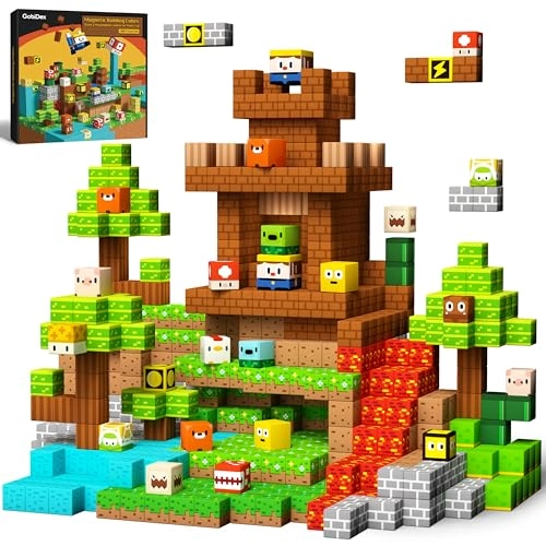 Magnetic Building Blocks - Adventures of the Lumberjack 100pcs