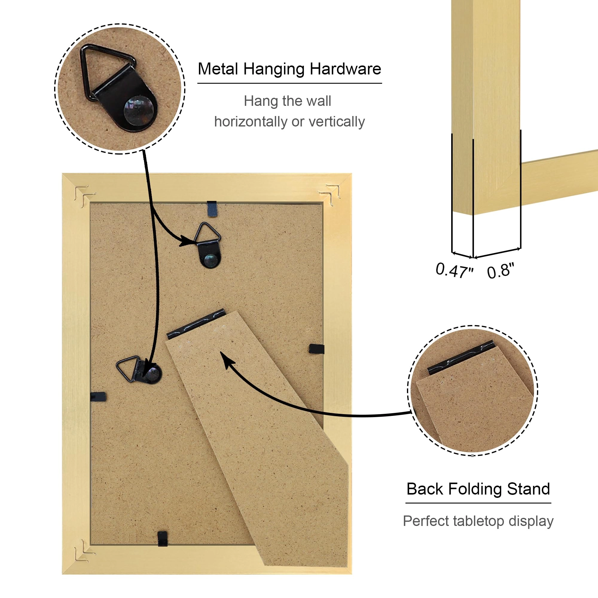 Picture Frame - 4x6 Pack