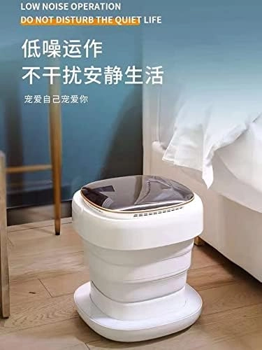workerAE Portable Mini Folding Clothes Washing Machine - Portable Folding 0.8kg