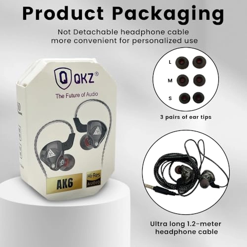 AK6PRO Wired Earbud Pack