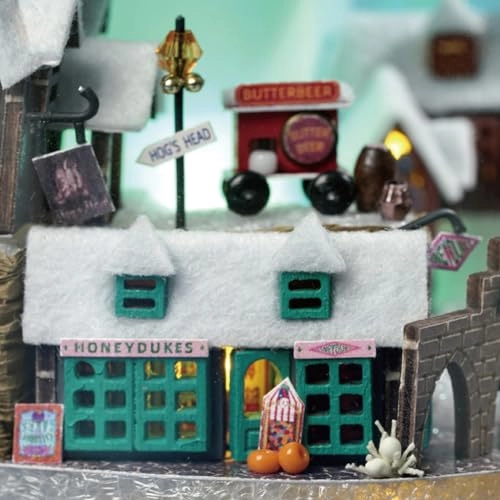 3D Wooden Puzzle Bookshelf Insert - Library of Books 1:24