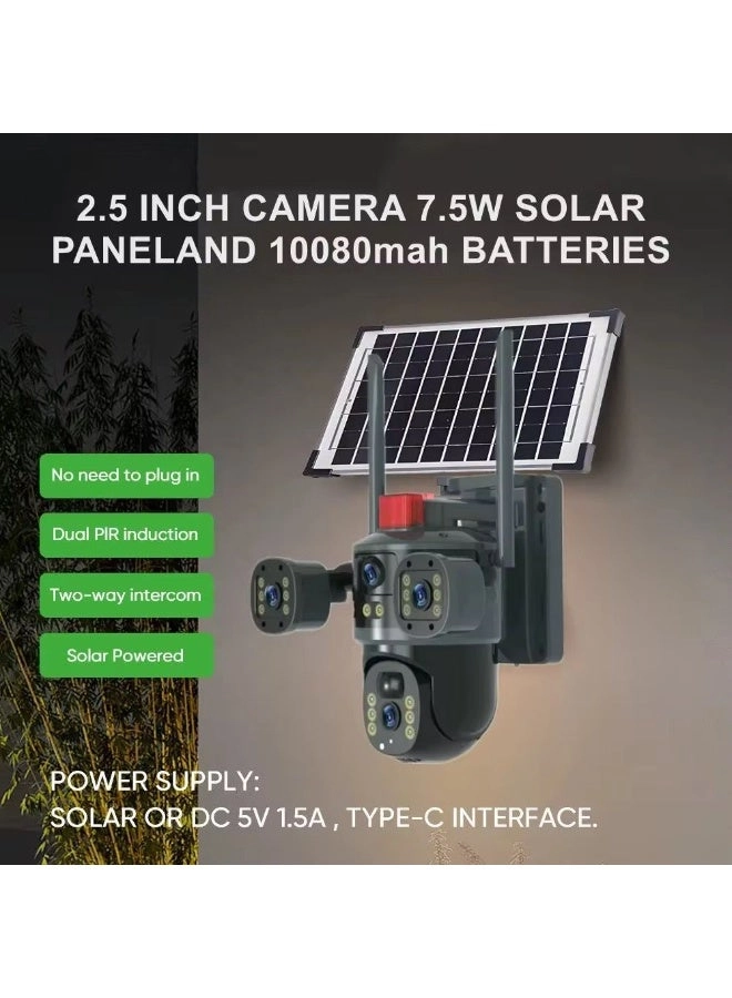 Trinocular Solar Camera