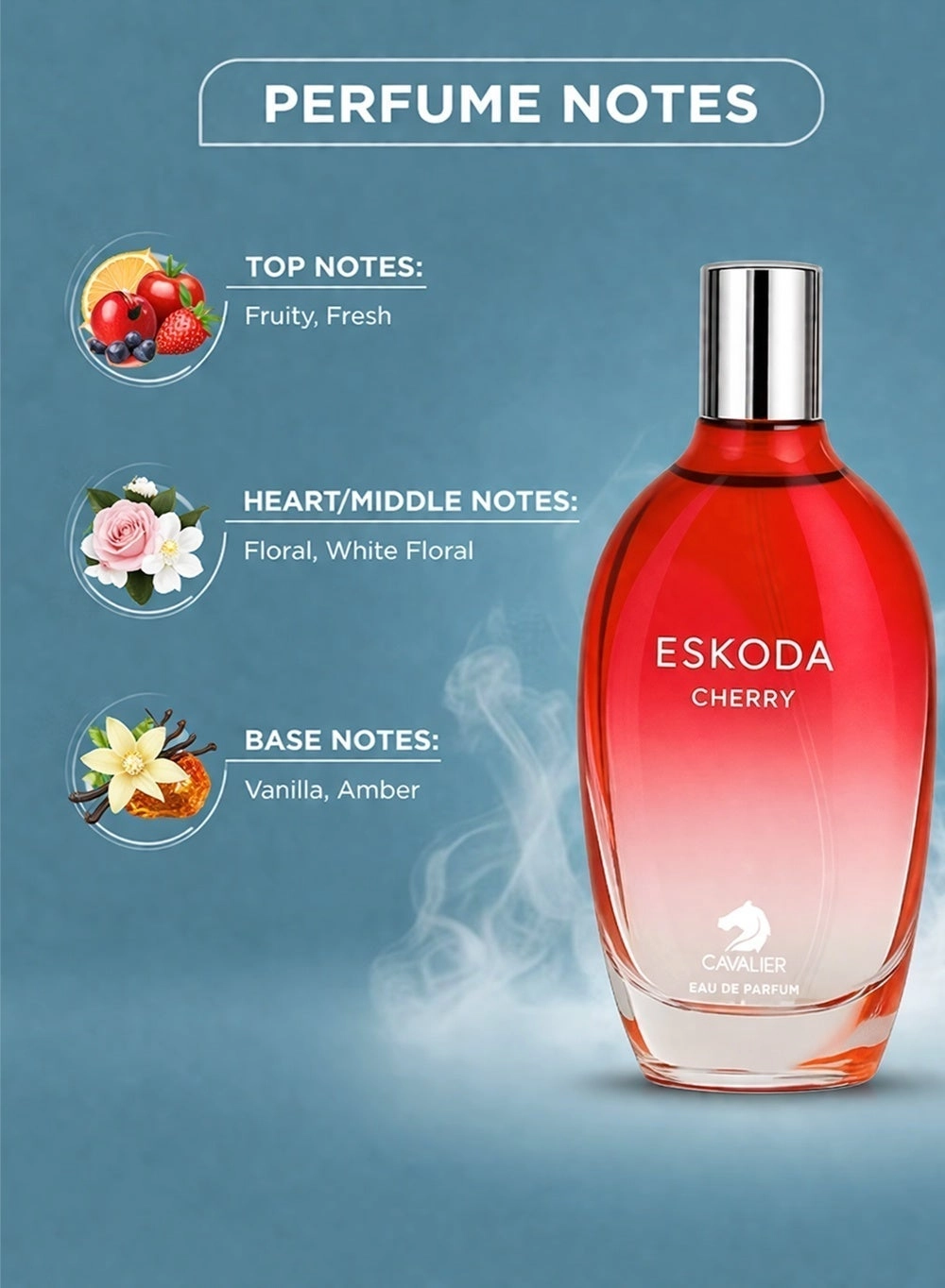 Eskoda Cherry - Eau de Parfum 100 ml