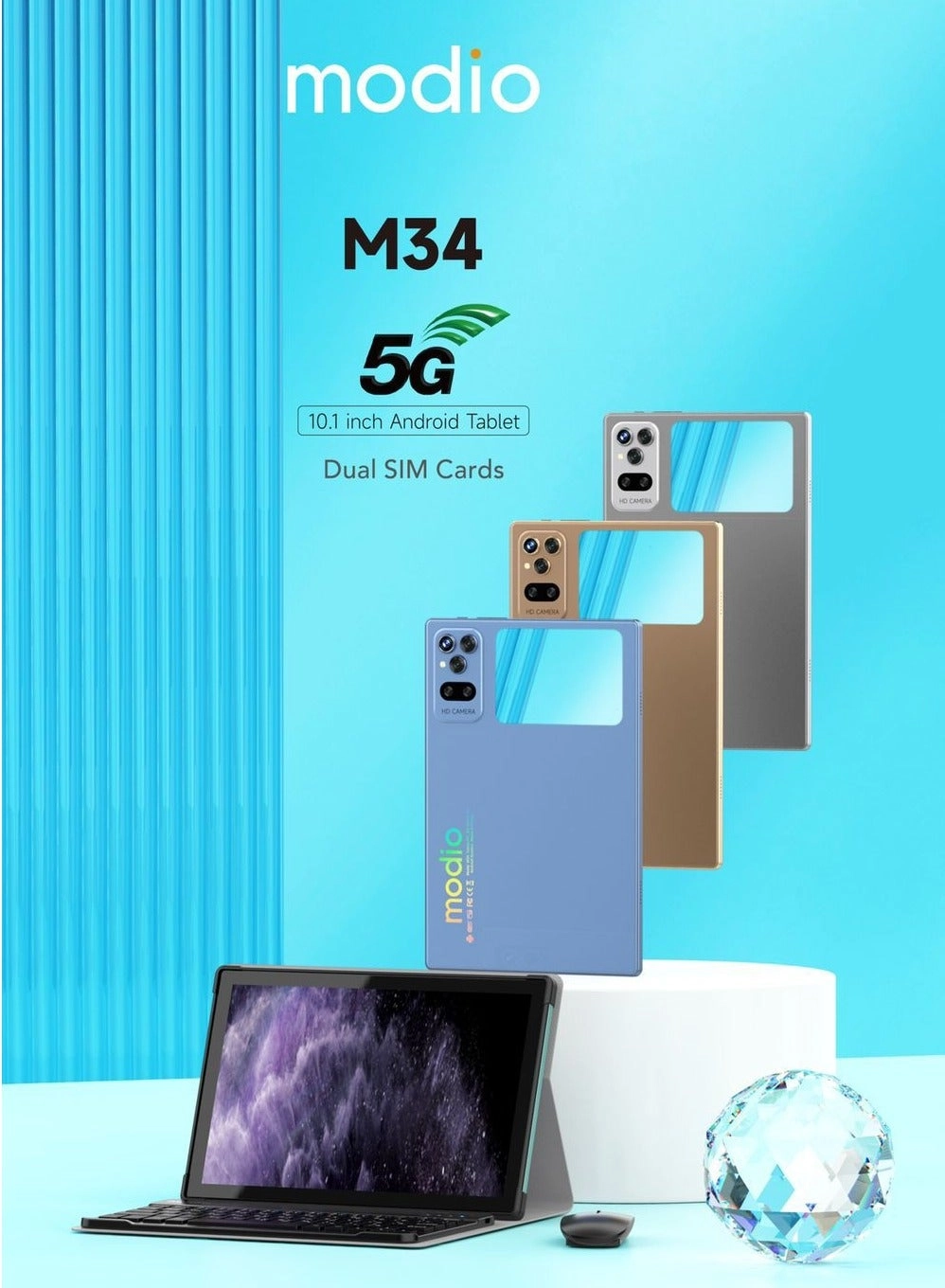 modio M34 - 512GB 10.1"