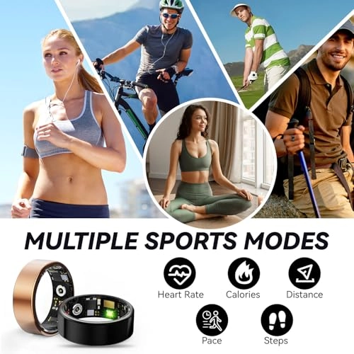 Smart Ring - Sleep Tracker Heart Rate Blood Oxygen