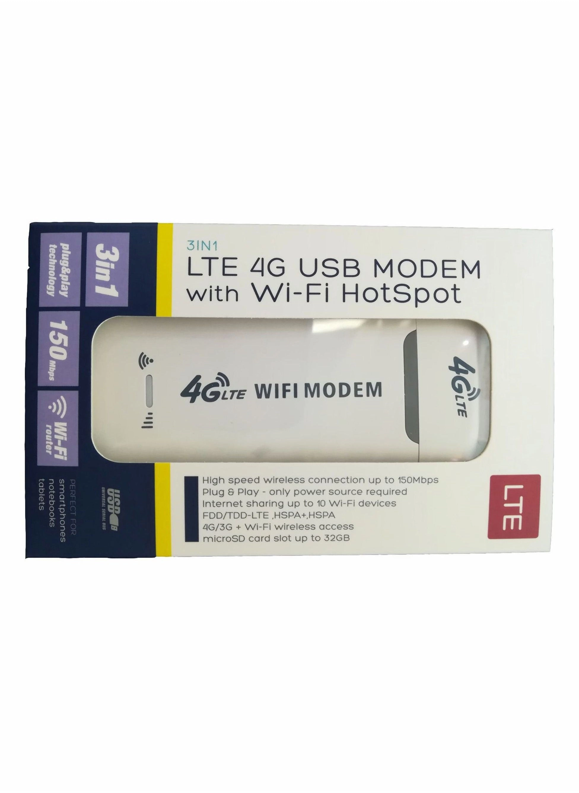 Portable USB Wifi Dongle - 4G 150Mbps