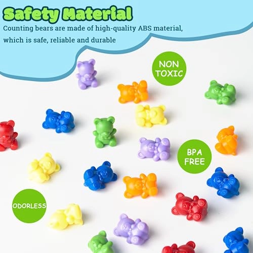 Counting Bears - 3 years and up 100 pieces