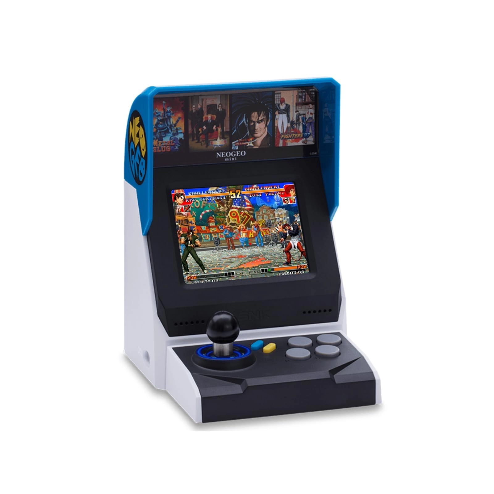 UNICO NEOGEO Mini - PreLoaded 40 SNK Games HDMI Output 2 Gamepad Ports