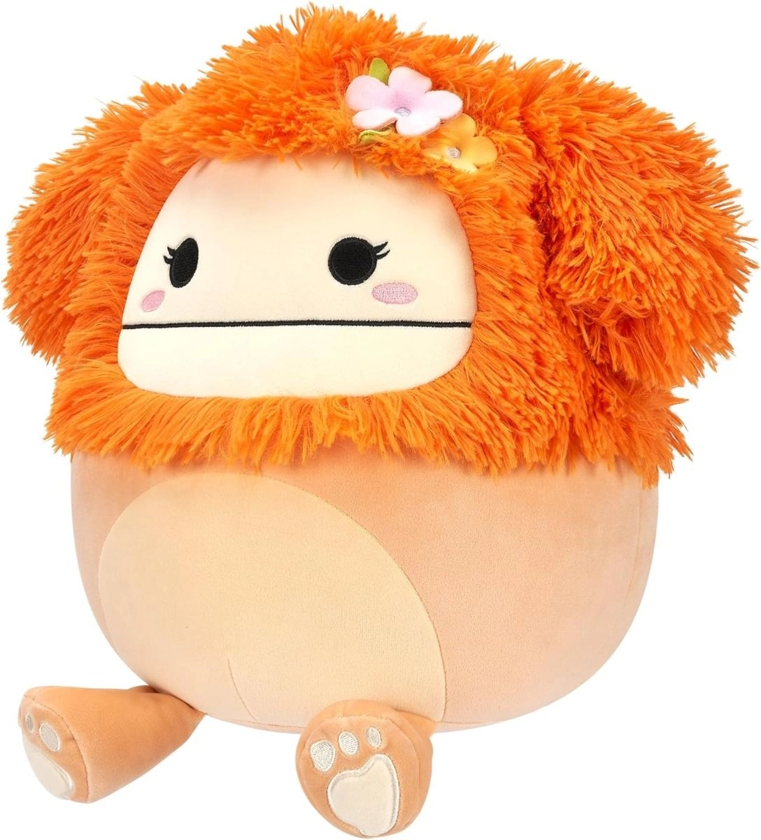 Shasta - Medium Plush 12 inch Light Orange Bigfoot