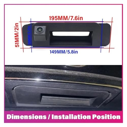 Car Rear View Camera - Night vision 1920 x 1080P