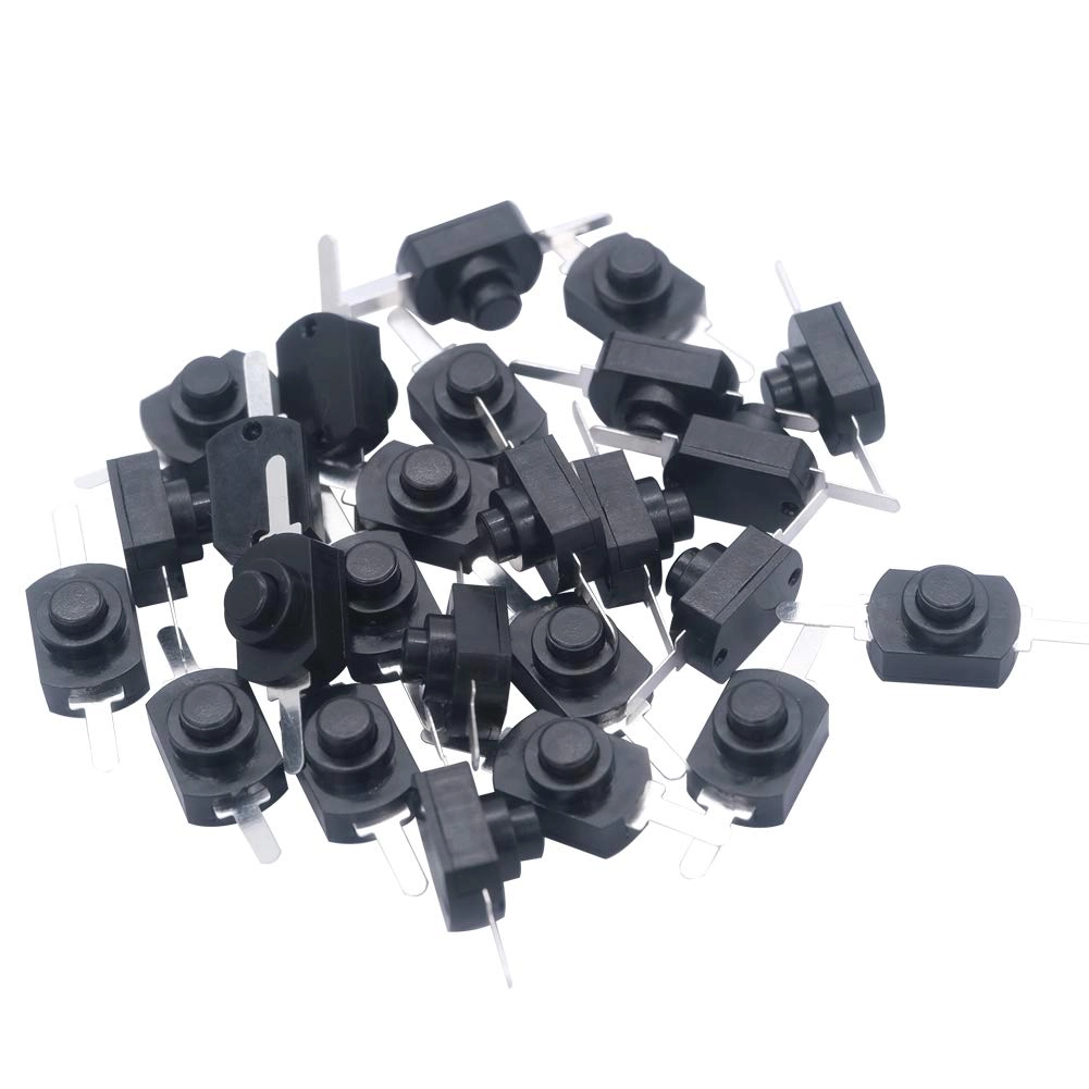 mxuteuk Mini ON/Off Switch - 50pcs DC 30V 1A