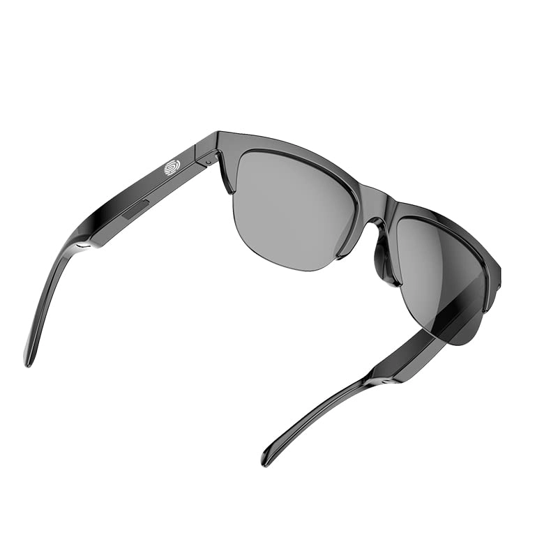 Bluetooth Audio Smart Sunglasses - Open Ear Speaker HD Microphone