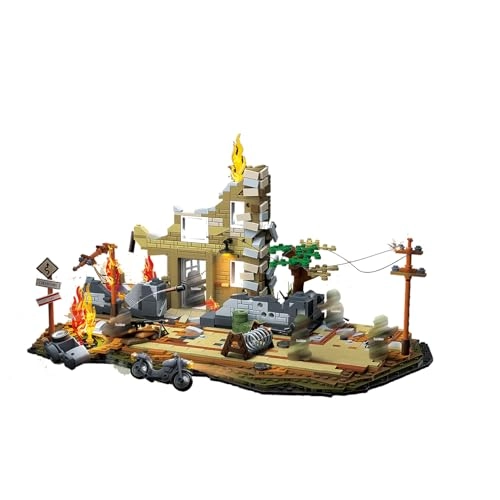 WW2 Military Ruins - Military 1145 pcs