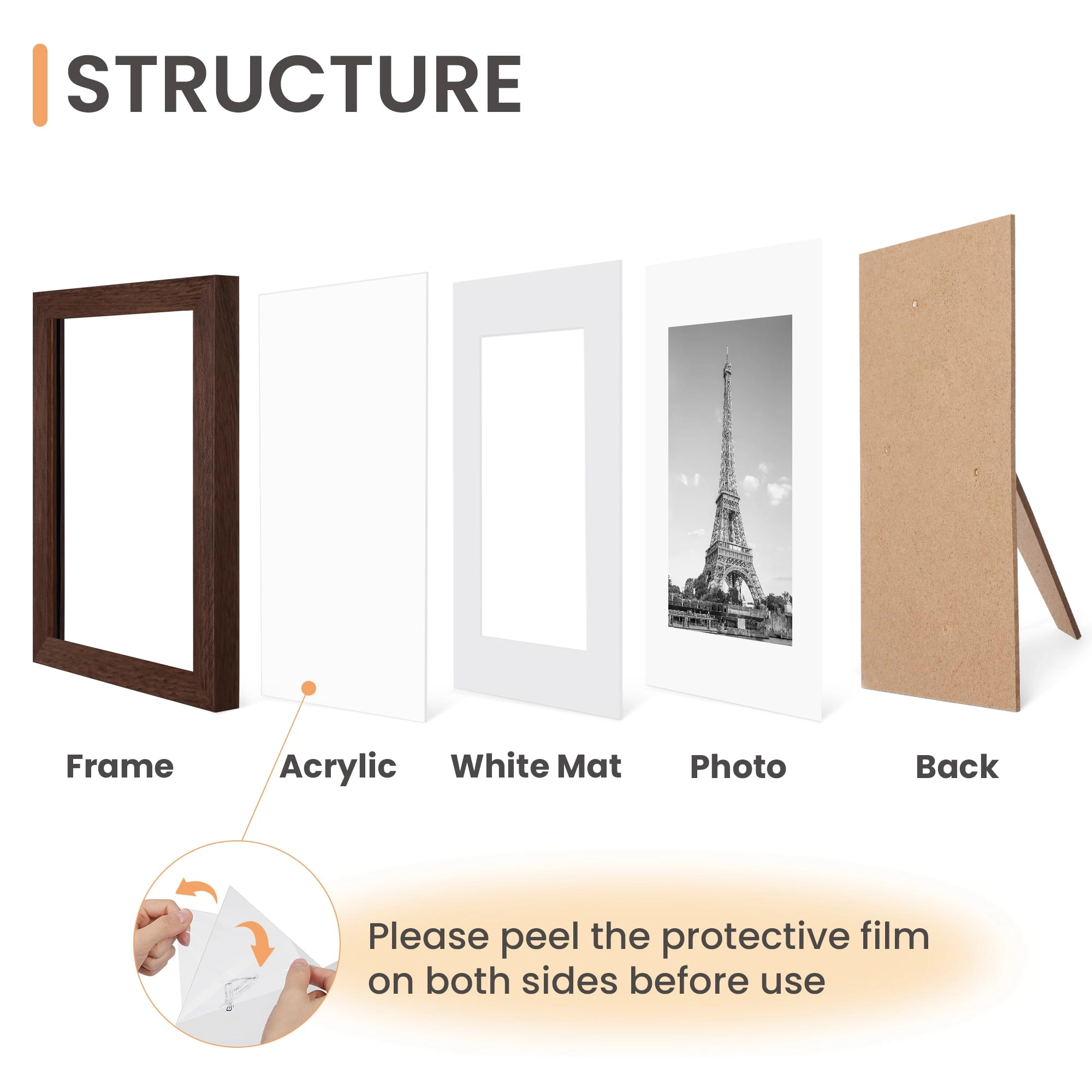 5x7 Picture Frame Set