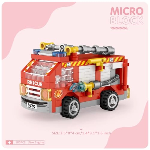 Mini Vehicle Building Blocks - Series 2 Pack