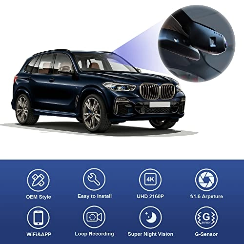 A-4K Front Only 2160P for BMW X5 2019-2023