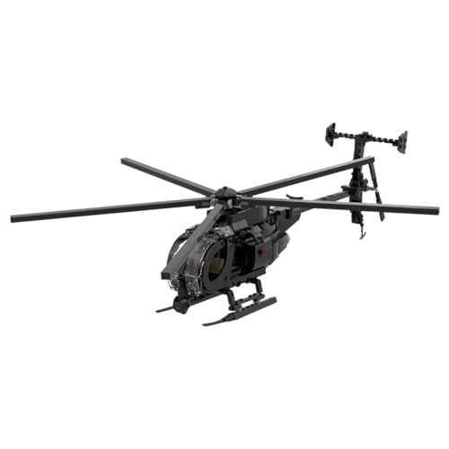 MH-6 Little Bird Helicopter - 608pcs