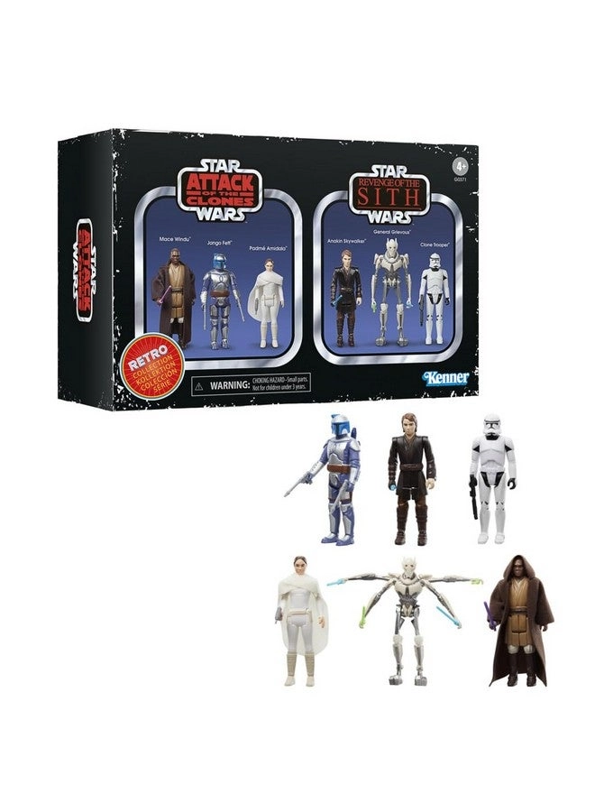 Star Wars The Retro Collection - Attack of the Clones Revenge of the Sith Multipack