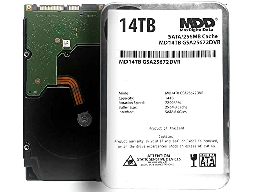 3.5" 7200rpm 256MB SATA 6Gb/s (MD14TGSA25672DVR) - 14TB