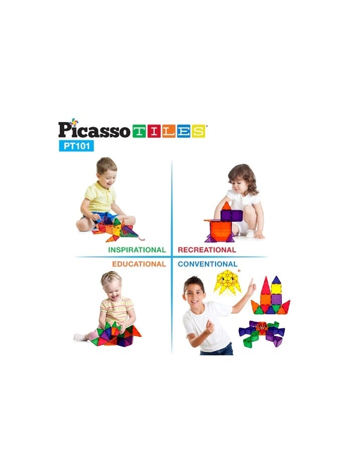 Magnetic 3D Blocks - Architecture 101 pcs