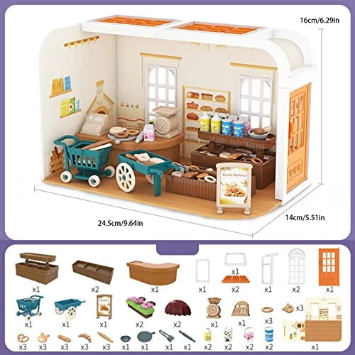 Miniature Dollhouse Kit - Children House 1:32
