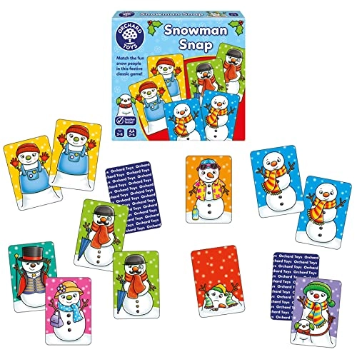 Snowman Snap - Suitable for 3-6 years