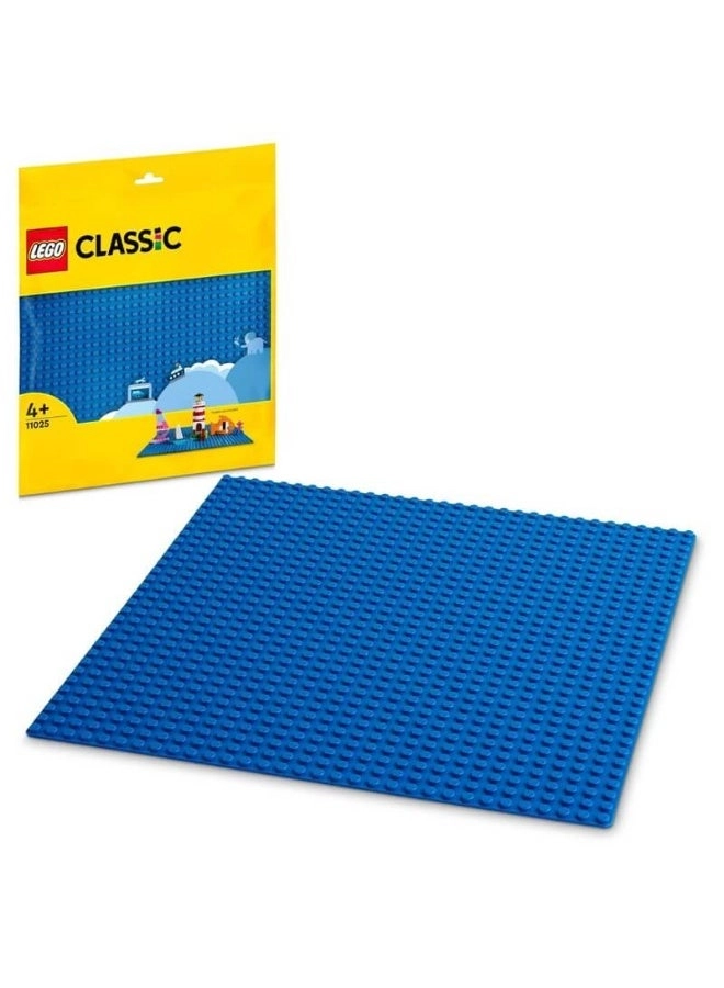 Classic Blue Baseplate (11025) - 32x32-stud