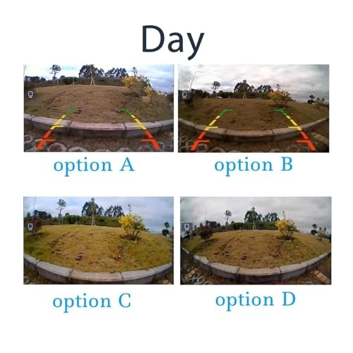 Rear View Camera - Night vision Universal RCA Connector 720P