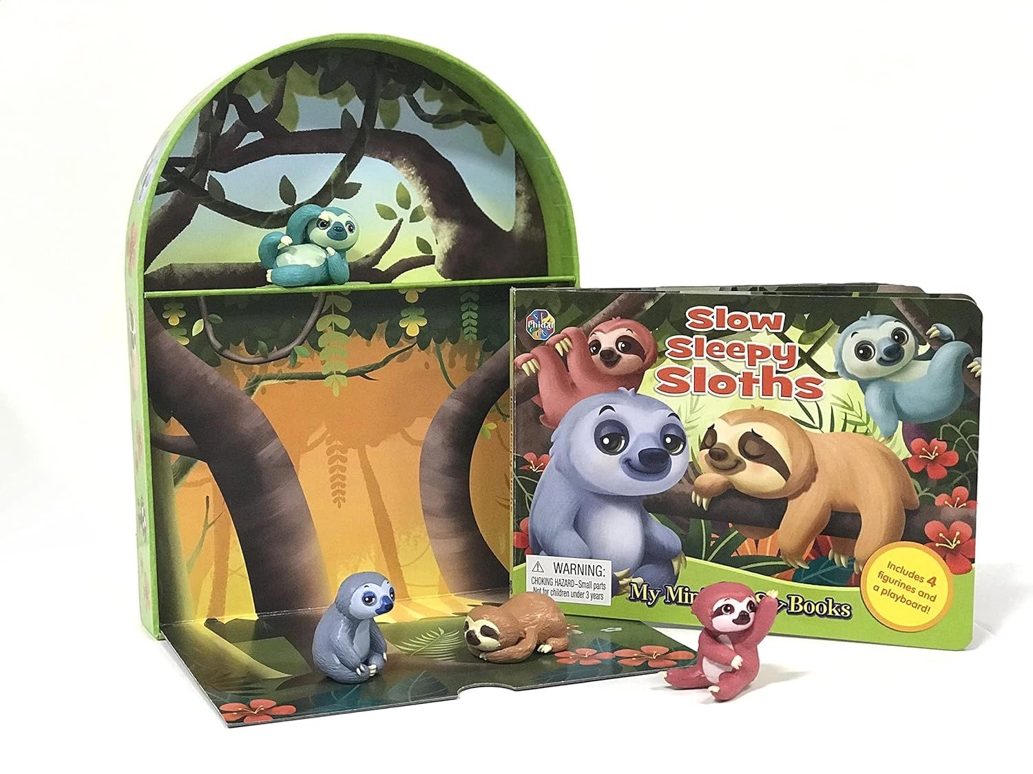 Slow Sleepy Sloths My Mini Busy Board Book - 3 years+